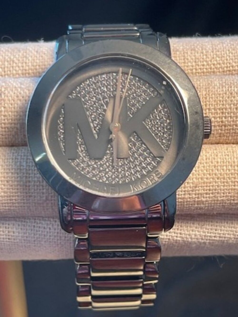 Michael Kors watch Gun metal black